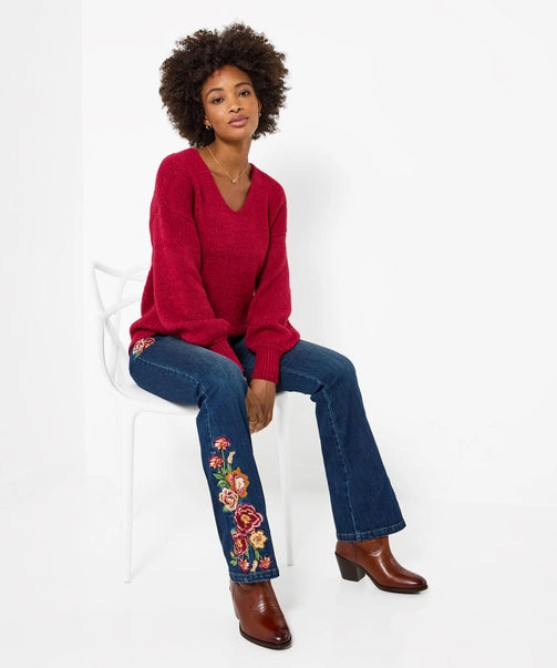 Oh So Cosy V- Neck Jumper