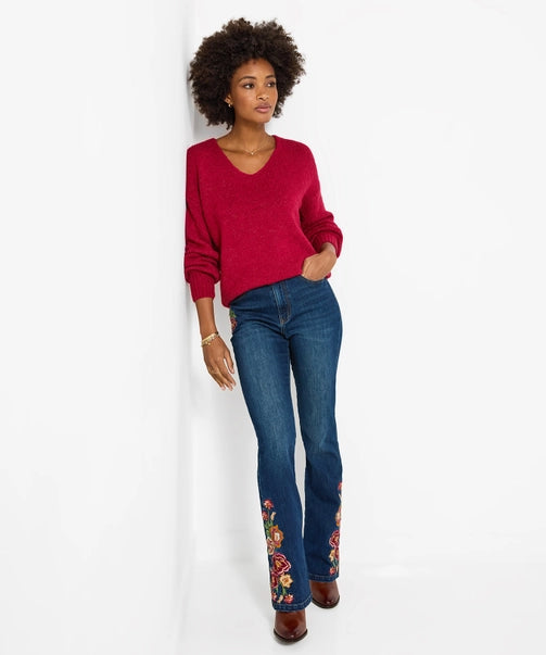 Oh So Cosy V- Neck Jumper