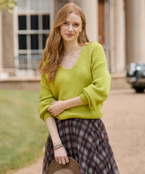 Oh So Cosy V- Neck Jumper
