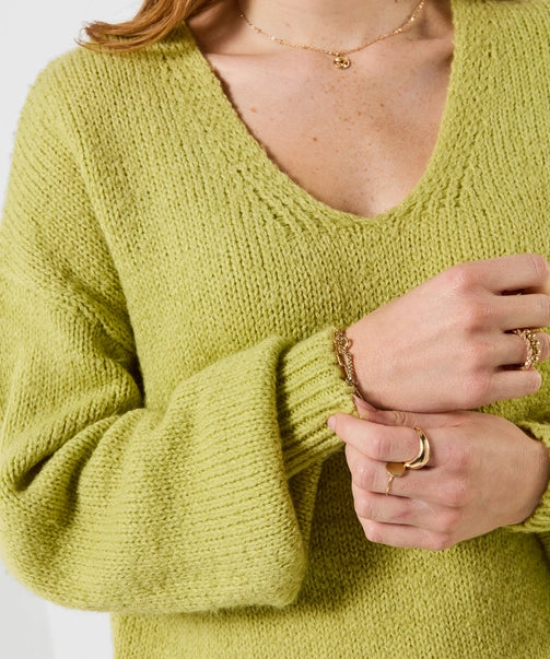 Oh So Cosy V- Neck Jumper