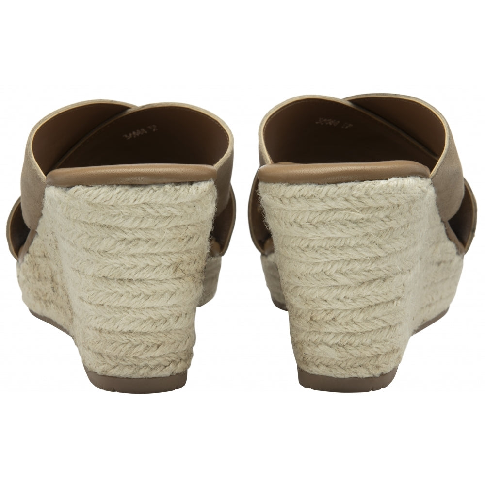 Suede Morley Wedge Mule Sandals | Ravel