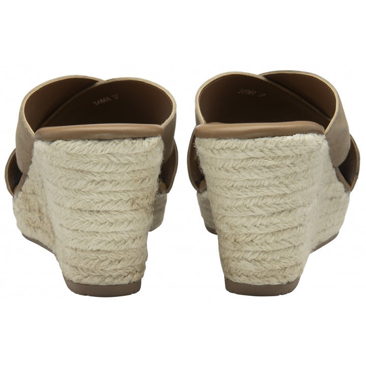 Suede Morley Wedge Mule Sandals | Ravel
