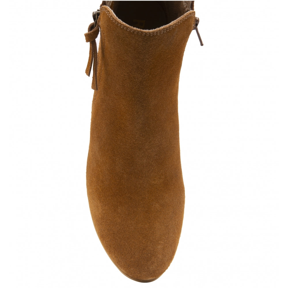 Tan Suede Tulli Ankle Boots | Ravel