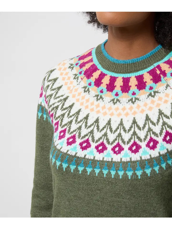 Tilly Floral Fairisle Jumper