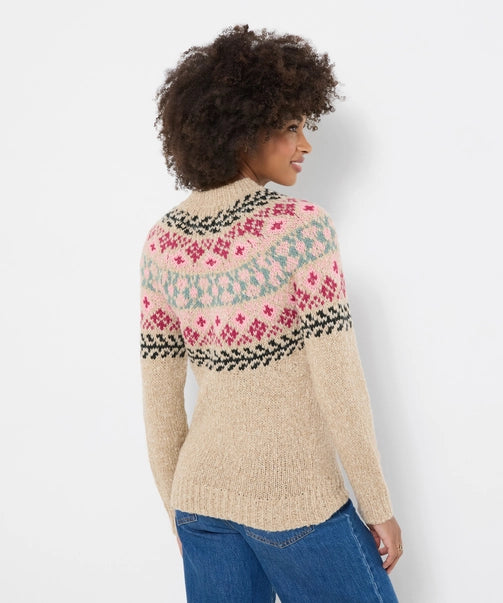 Trinnie Floral Fairisle Jumper