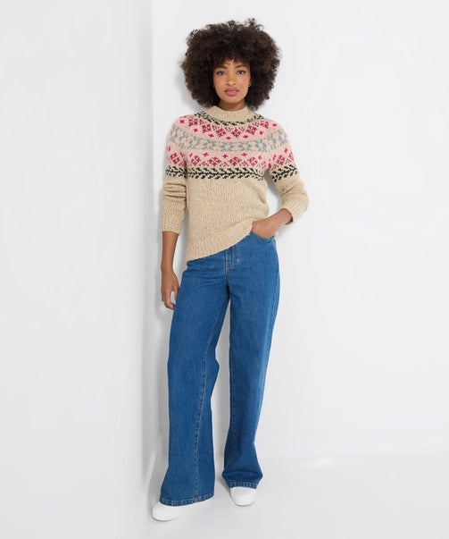 Trinnie Floral Fairisle Jumper