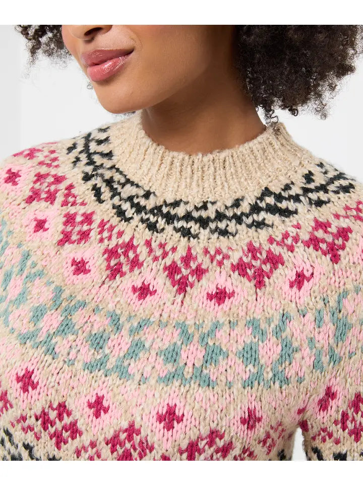 Trinnie Floral Fairisle Jumper