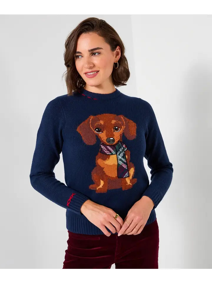 Trixie Embroidered Sausage Dog Jumper