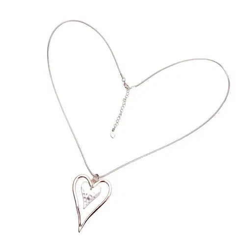 Double heart Necklace